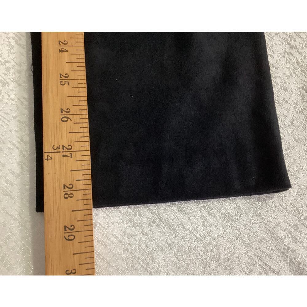 J. Jill Wearever Collection Pull On microsuede pants Stretch size M black - Picture 5 of 7